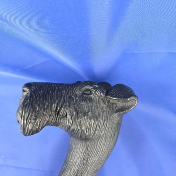 Aramis Tartan Plaid Umbrella Scottie Dog Handle Blue Green Scottish Terrier - Picture 8 of 10